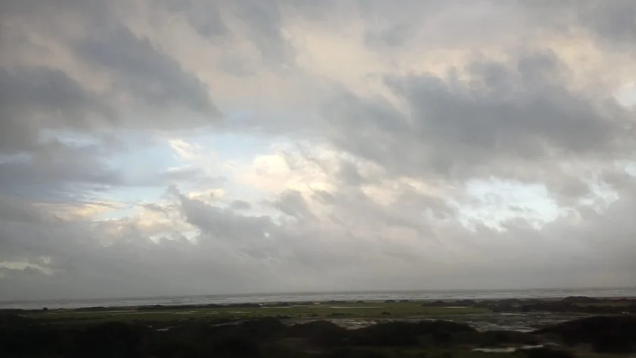 Ten malý proužek mezi zemí a nebem je Atlantický oceán