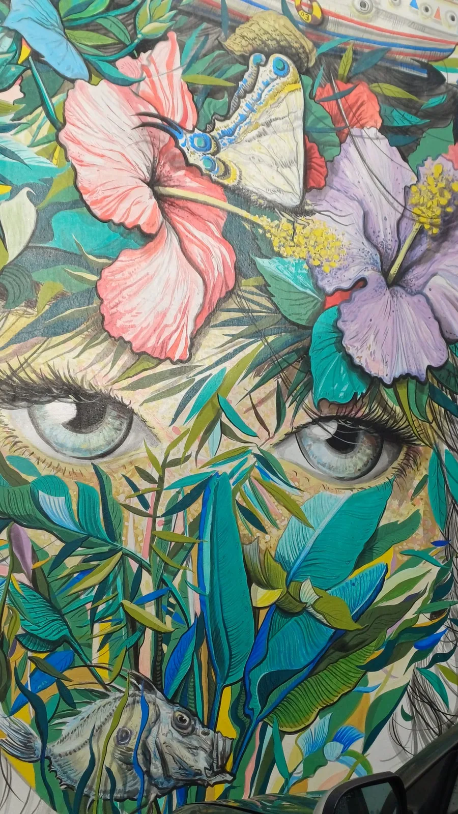 Je to město street artu..každý rok se malby men